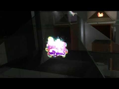 exposição do holograma de 360 graus