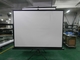 Fiberglass Projector Pull Up Screen 84" Floor Stand Retractable For Outdoor