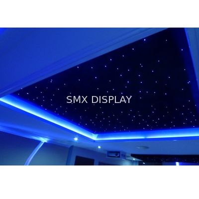 Qualidade O RGB ilumina o painel de fibras magnético do poliéster de 7 painéis de teto da estrela das cores para Home Theater Fábrica