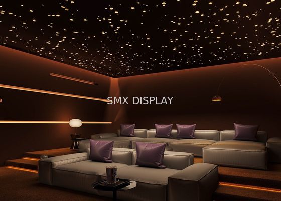 Qualidade A instalação fácil da espessura da luz de teto 9mm da estrela da fibra ótica do painel de fibras do poliéster Fábrica