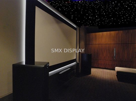 Qualidade A fibra ótica da cintilação do corpo de PMMA ilumina acústico enegrece/azul marinho/UV para cinemas em casa Fábrica