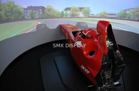 Qualidade A grande tela curvada do projetor 360° fixou o quadro para o ganho do simulador 1,0 Fábrica