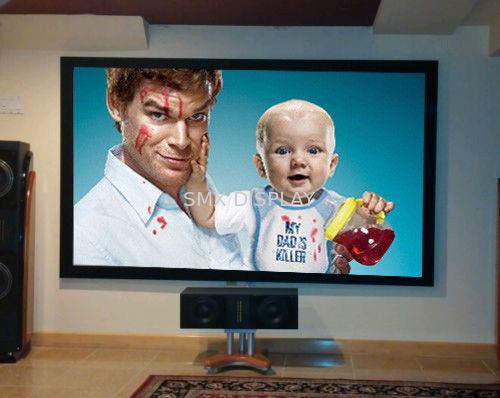 Qualidade Tela da prata da tela de projeção 3D do quadro fixo do teatro do cinema do projetor para o cinema home Fábrica