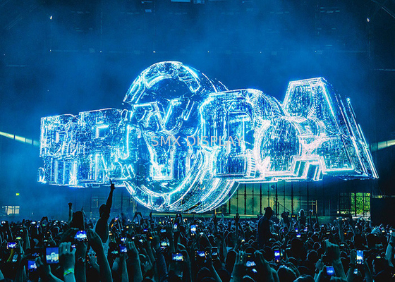Holograma Mesh Net For The Stage holográfico 3D Holo Mesh Vivid da gaze 3D do holograma da boa qualidade 3D
