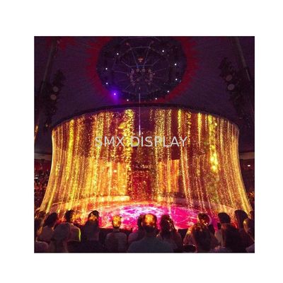 Qualidade Tela holográfica do holograma de Mesh Projetor Screen Extra Large 3D da longa distância Fábrica