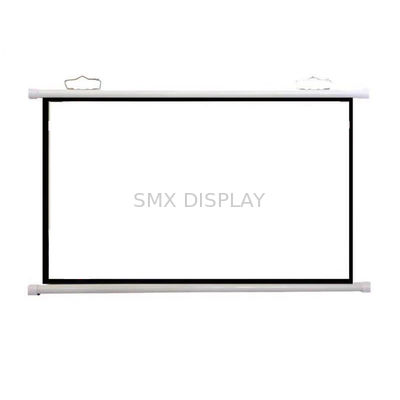 qualidade HD Home Warp Knitting Portable Folding Splicing Wall Hanging Projection Screen 16:9 120" polegadas Fábrica