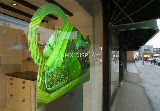 qualidade Filme de tela holográfico da projeção traseira do efeito, filme da janela do holograma autoadesivo Fábrica