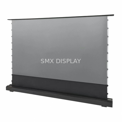 16:9 100 polegadas motorizado piso ascendente ALR Projector Screen Para Ultra Projector curto lançamento