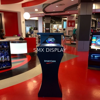 Projetor holográfico profissional da mostra 3D do holograma da pirâmide do holograma