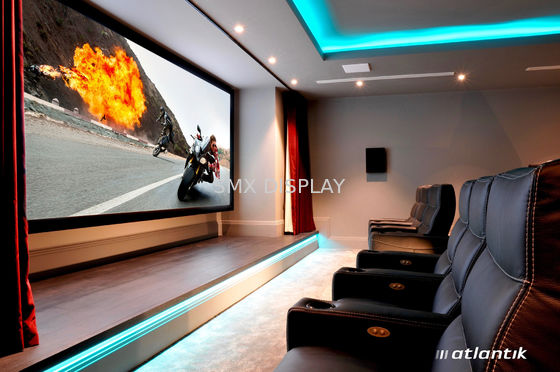 Qualidade Tela de alumínio do quadro fixo da montagem da parede do 16:9 HDTV do quadro para o cinema home Fábrica