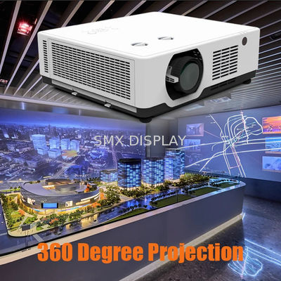 Qualidade SMX 7500-Lumen WUXGA 3LCD Laser Projector, Projector de Mapeamento 3D Exterior de Grandes Vênos Fábrica
