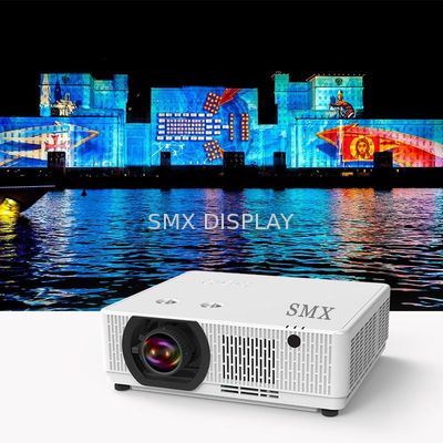 Qualidade 3LCD Laser Projectors 8200 ANSI Lumens Full HD Cinema Educação Sala de aula de negócios Sala de reuniões Museu Smart Projectors Fábrica