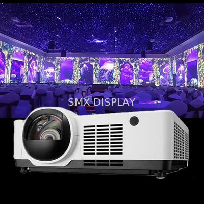 Qualidade 7500 ANSI Lumens 300 polegadas WUXGA Projector de grande espaço 3LCD Laser Projector de curta distância para projeção imersiva Fábrica