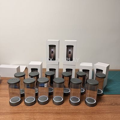 Qualidade Caixa cilindro holográfica de 5,5 / 21,5 / 75 polegadas, cilindro holográfico 3D, IA interativa para exibição em museu Fábrica