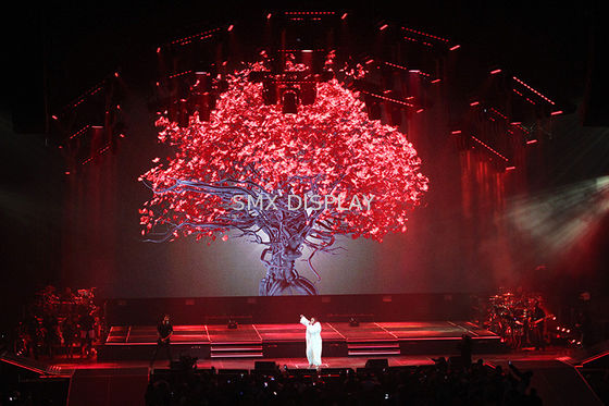 Qualidade Mostra material do holograma 3D da poliamida holográfica transparente da tela de projeção Fábrica