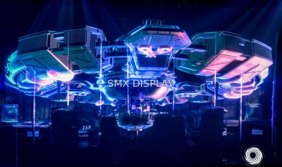 Qualidade Tela invisível holográfica do holograma do sistema de projeção da gaze de Holo para a fase Fábrica