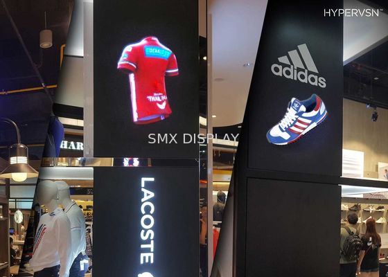 Qualidade O diodo emissor de luz de alta resolução baseou a tomada da tecnologia/a exposição 3D do holograma Hypervsn do jogo Fábrica