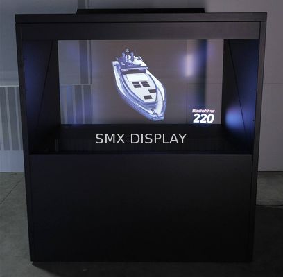 Qualidade 22" exposição holográfica da mostra 3D da pirâmide 1920x1080 Fábrica