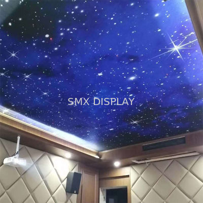 Qualidade O diodo emissor de luz da barra de KTV perla a instalação do projeto dos painéis de teto 12VDC da estrela da fibra ótica Fábrica