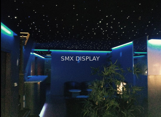 Qualidade o teto da fibra ótica do painel de 9mm telha as cores PMMA do painel de fibras 7 do poliéster Fábrica