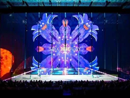 Poliamida transparente da tela do holograma da fase holográfica para Live Projection