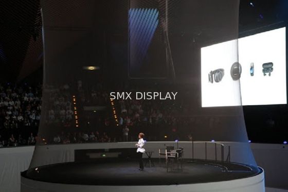 Qualidade 360 mostra holográfica do holograma de Holo Gauze For 3D da tela do projetor do grau Fábrica