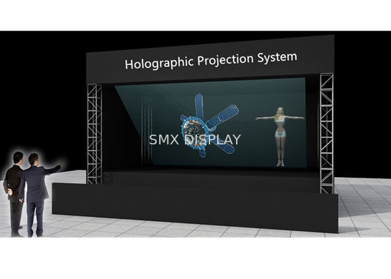Qualidade Sistema de projeção holográfico da folha 3D da reflexão, projetando holograma com ROHS Fábrica