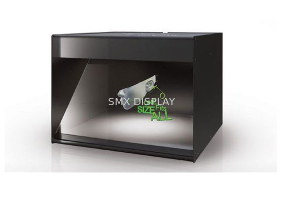 Qualidade A propaganda, posição Holocube 42", combina o índice 3D holográfico com os produtos físicos Fábrica