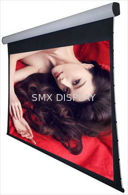 Qualidade Mure telas de projeção motorizadas tensionadas aba do teto 3D 120" para o cinema home Fábrica