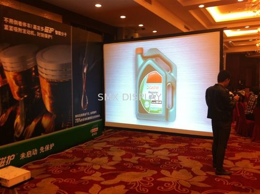 Qualidade 16/9 de 250" tela de projeção traseira rápida exterior & interna da dobra, tela rápida da dobra Fábrica