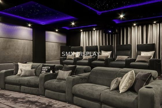 Qualidade Controlo a distância do teto do cinema dos painéis 9mm da estrela da fibra ótica do painel de fibras do poliéster Fábrica