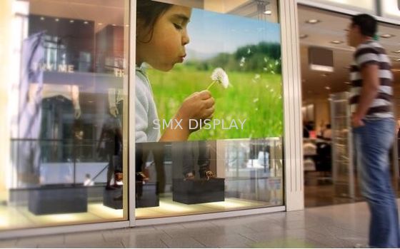 Qualidade Filme 100um da projeção traseira da propaganda do transmitância para a exposição da luz do dia Fábrica