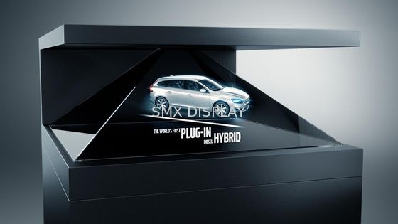 Qualidade Exposições da propaganda da pirâmide do holograma de 42 polegadas 3D para a jóia, certificado do CE Fábrica