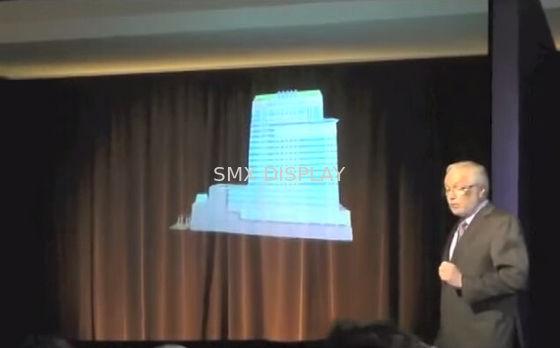 Qualidade Exposição holográfica do sistema de projeção do laser do lápis de olho 3D de Musion, vídeo de HD baseado Fábrica