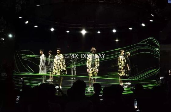 Qualidade Mesh Screen Flexible For Projection holográfico transparente alto Fábrica