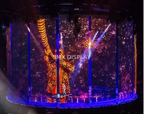 Qualidade Projetor interativo do holograma de Holo Gauze Holographic Mesh Screen For 3D Fábrica